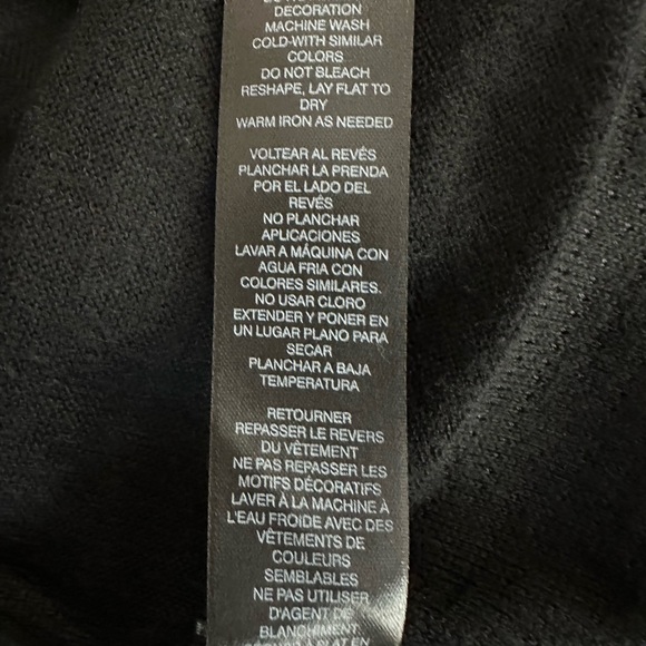 WHBM Beaded Tassel Poncho - Picture 9 of 9